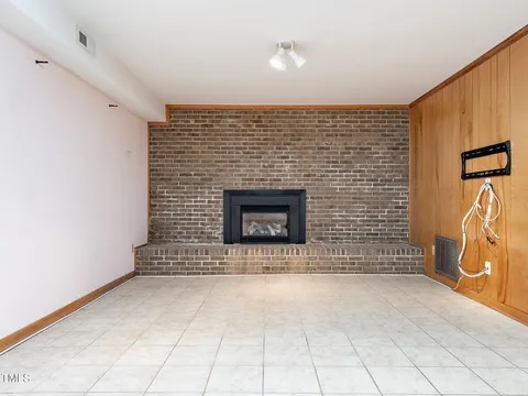 Basement Remodel, Raleigh, NC - Before renovation