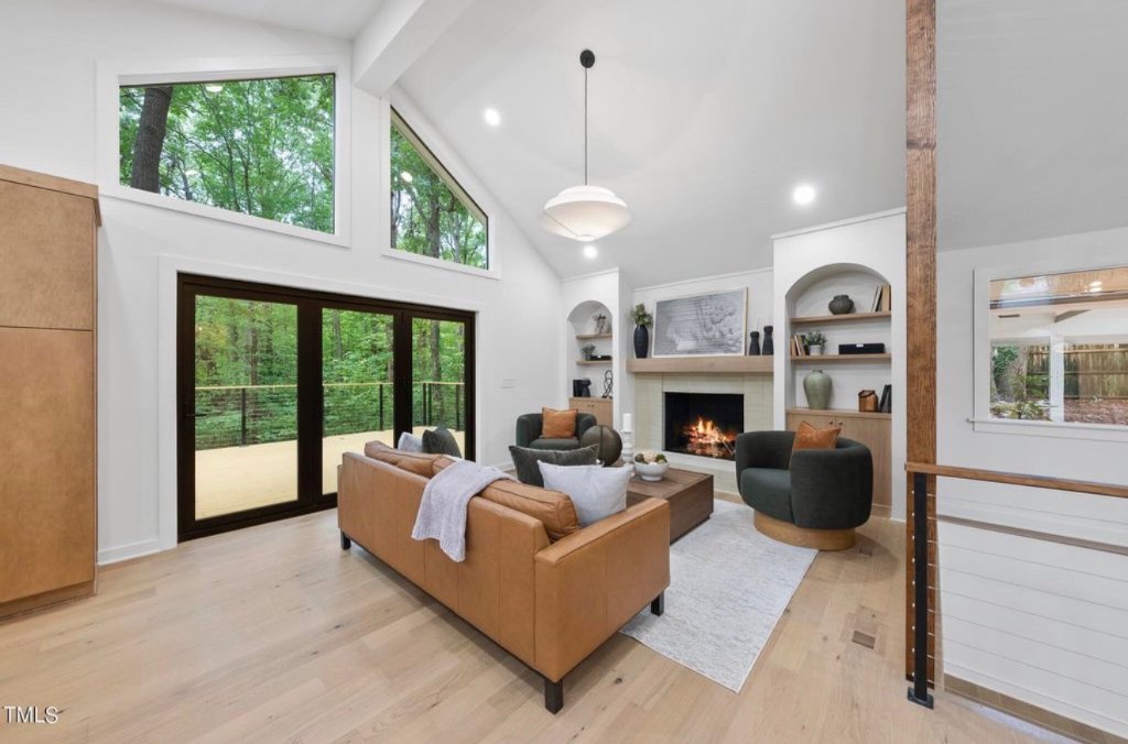 Flooring & Custom Built-ins, Raleigh, NC - After renovation