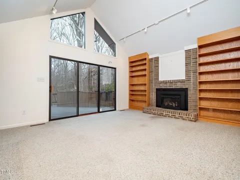 Flooring & Custom Built-ins, Raleigh, NC - Before renovation