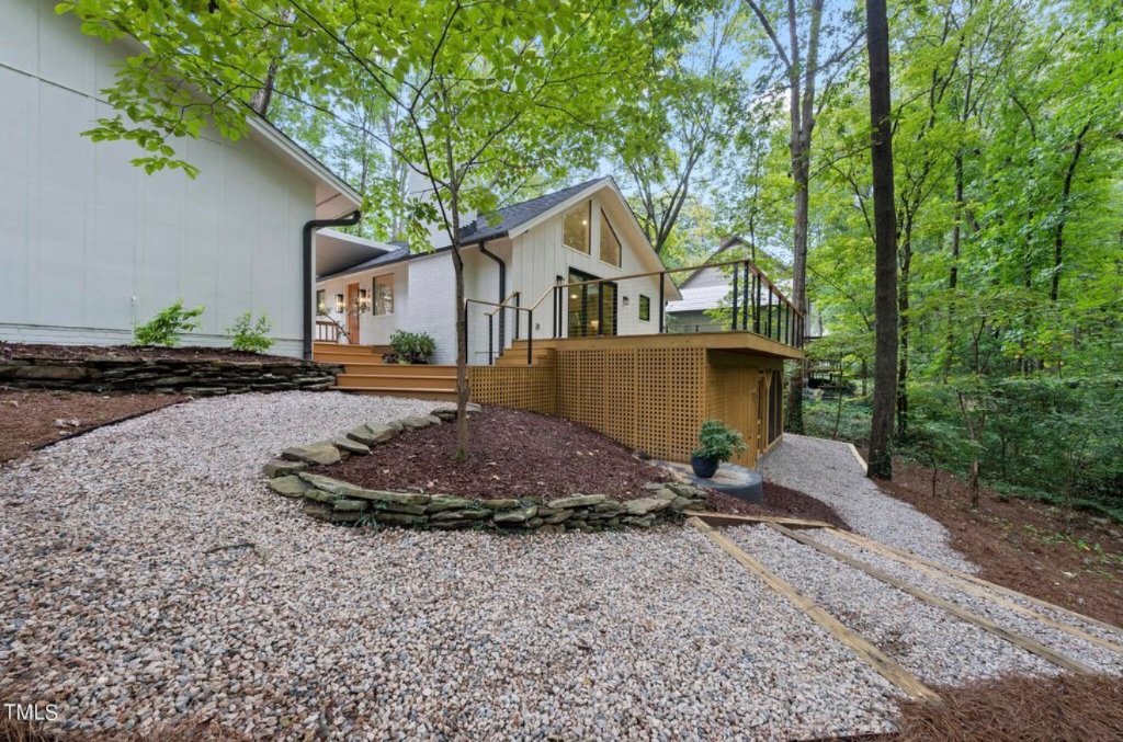 Custom Deck Build & Landscaping, Raleigh, NC - After renovation