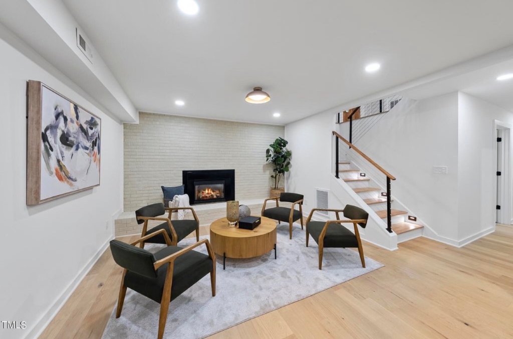 Basement Remodel, Raleigh, NC - After renovation