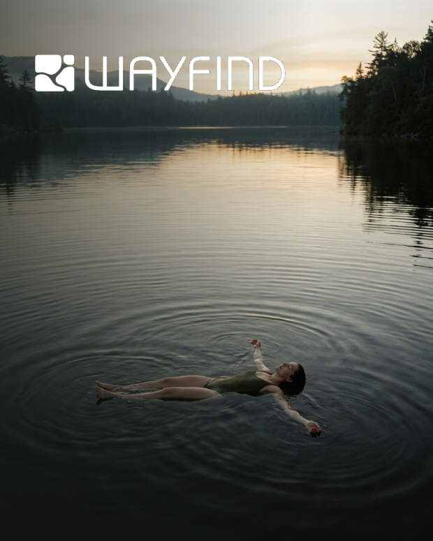 A serene moment of stillness on the water