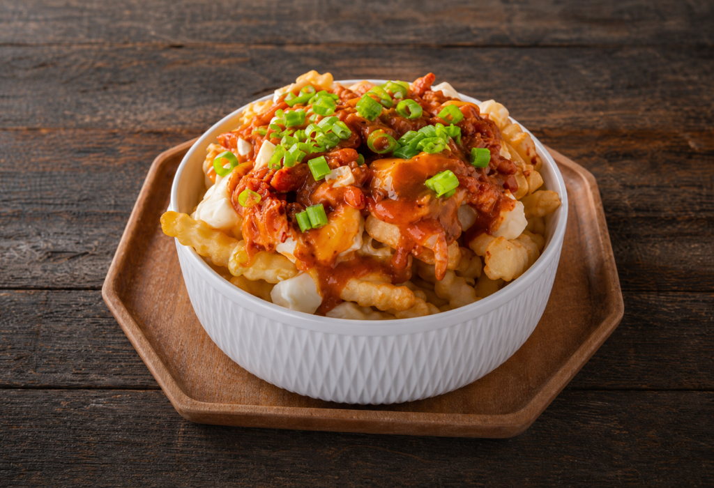 POUTINE PORC EFFILOCHÉ