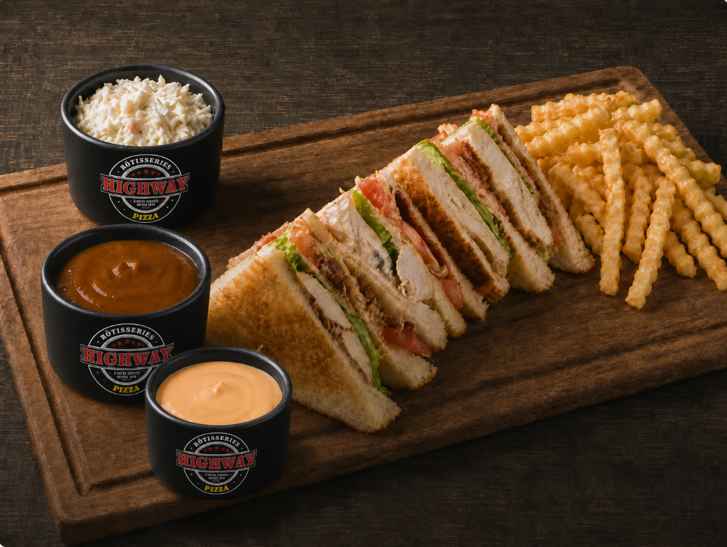 CLUB SANDWICH POULET