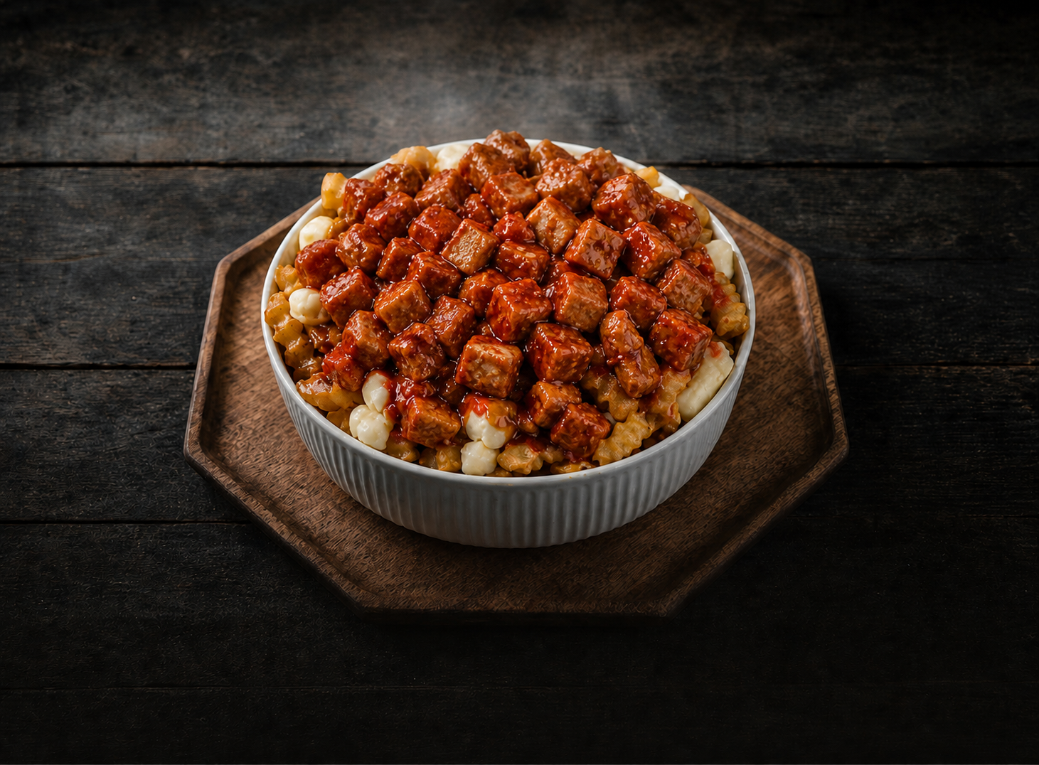 POUTINE POULET TEXANE