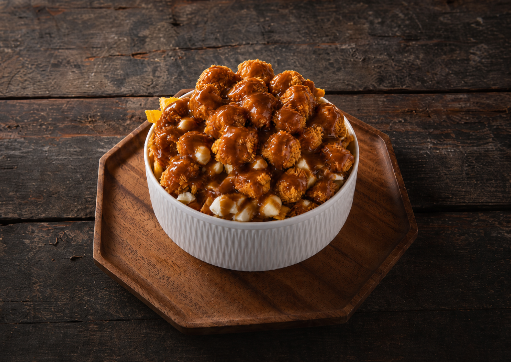 POUTINE POULET POP CORN