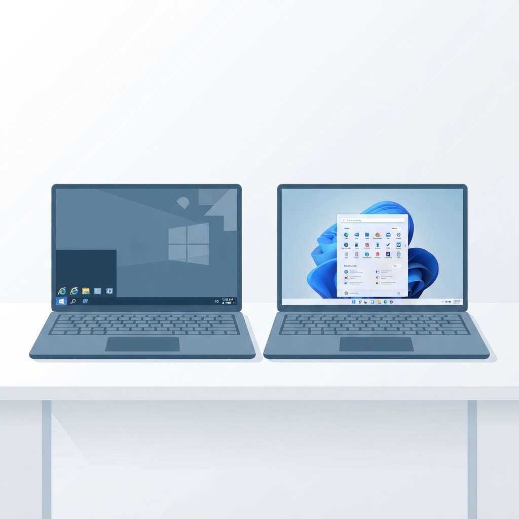 Windows 10 vs Windows 11 — faut-il mettre à jour ?