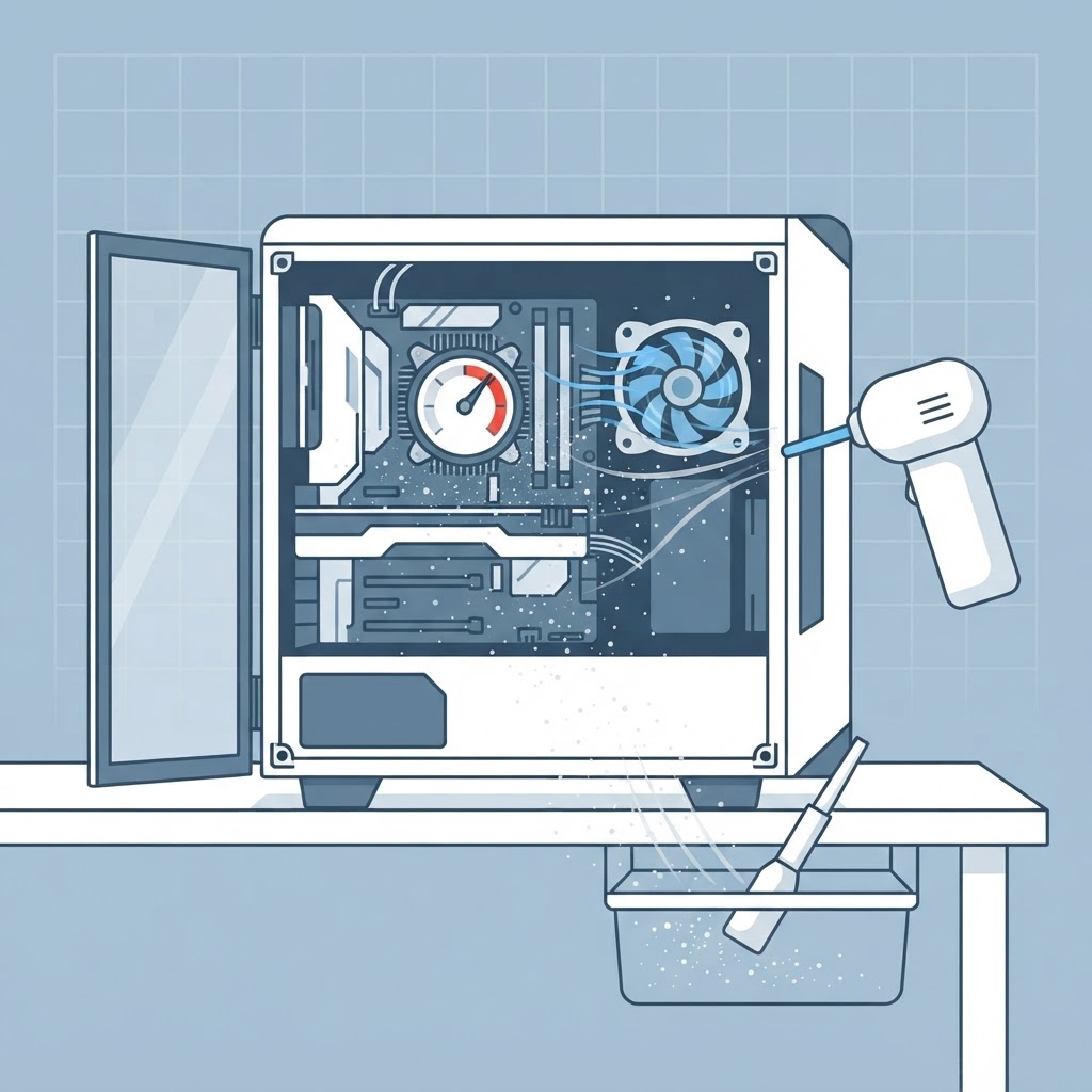 PC qui chauffe — comment le diagnostiquer et le refroidir