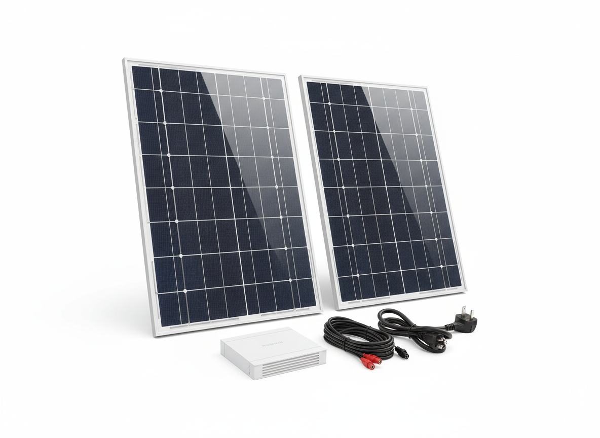 1280W Bifacial Solar Kit
