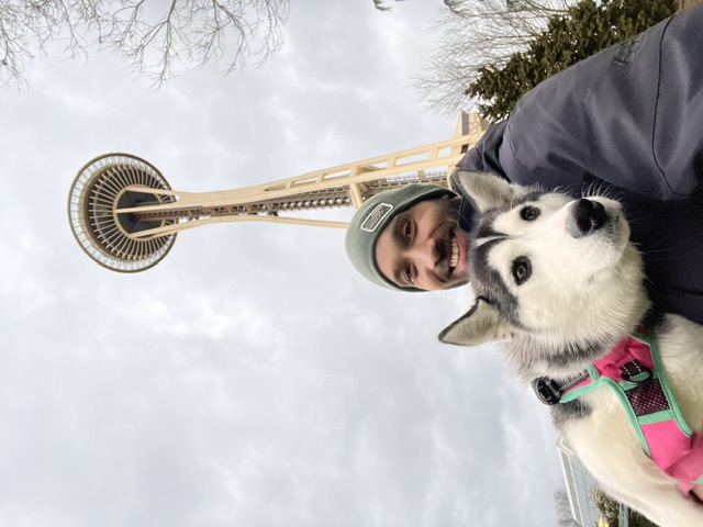 Tor and Rosé at the Space Needle