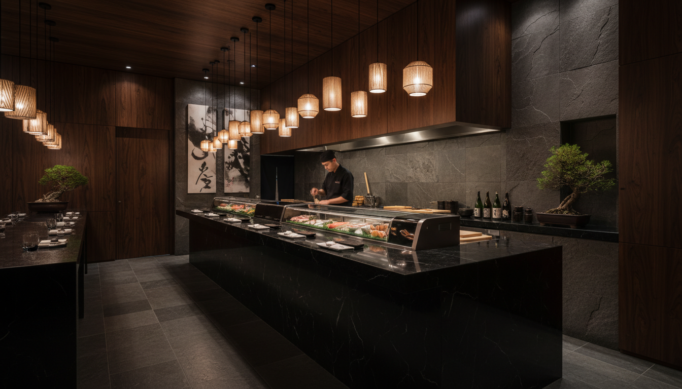 Picazo Sushi restaurant interior
