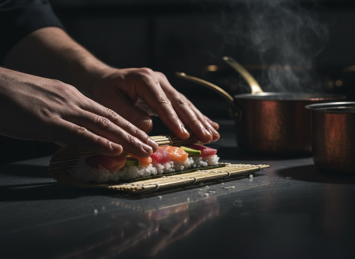 Chef Crafting Sushi
