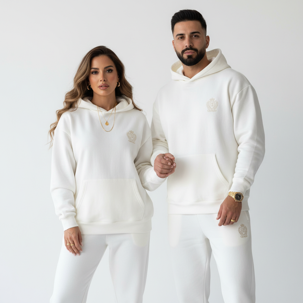 The Couple Set in Chalk White