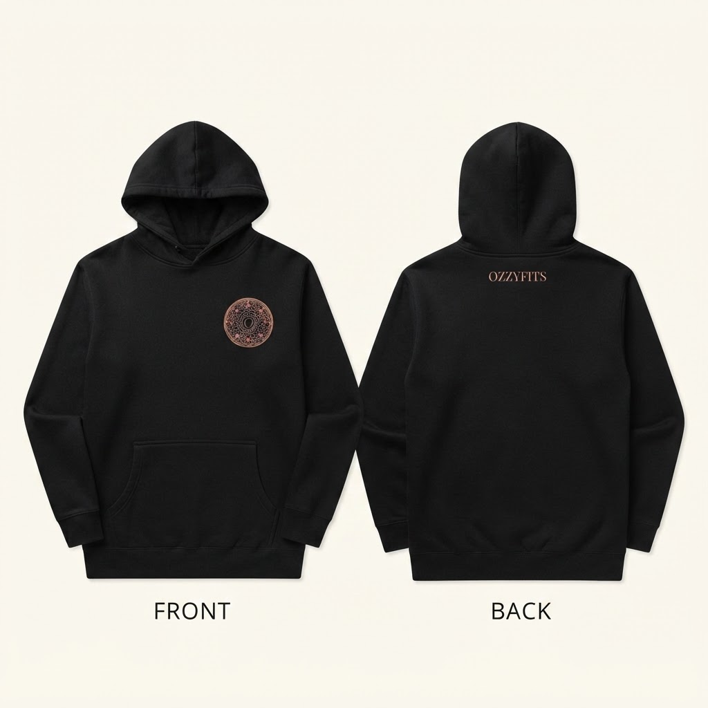 Seraph Hoodie in Black