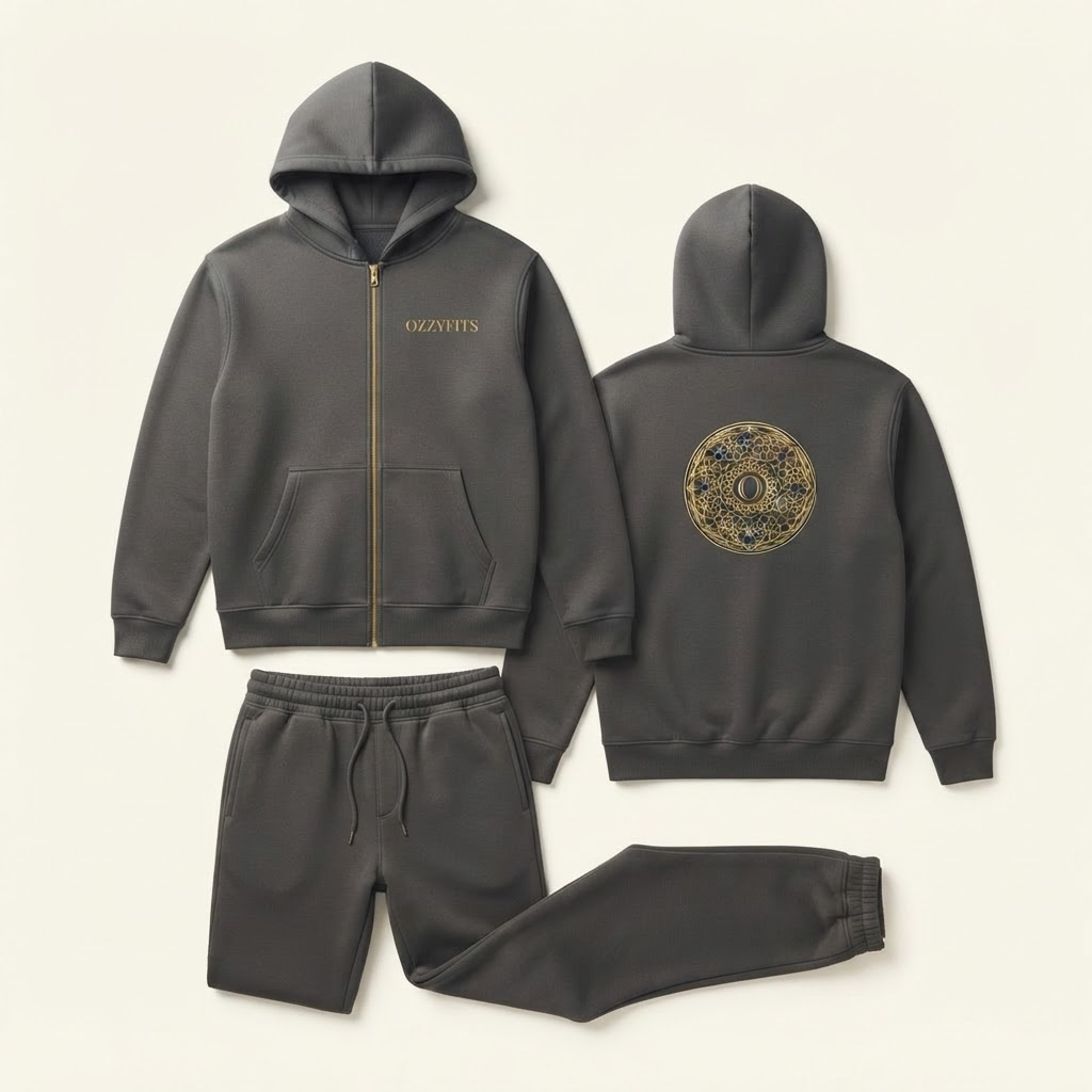 Terrain Jogger Set in Charcoal