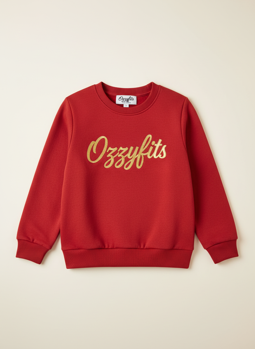 Spark Sweatshirt in Red