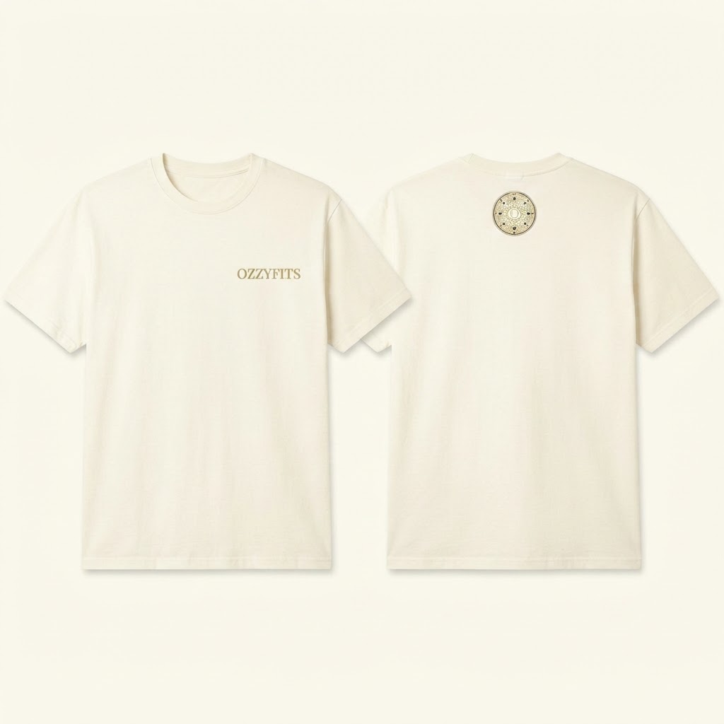 Desert Crew Tee in Cream
