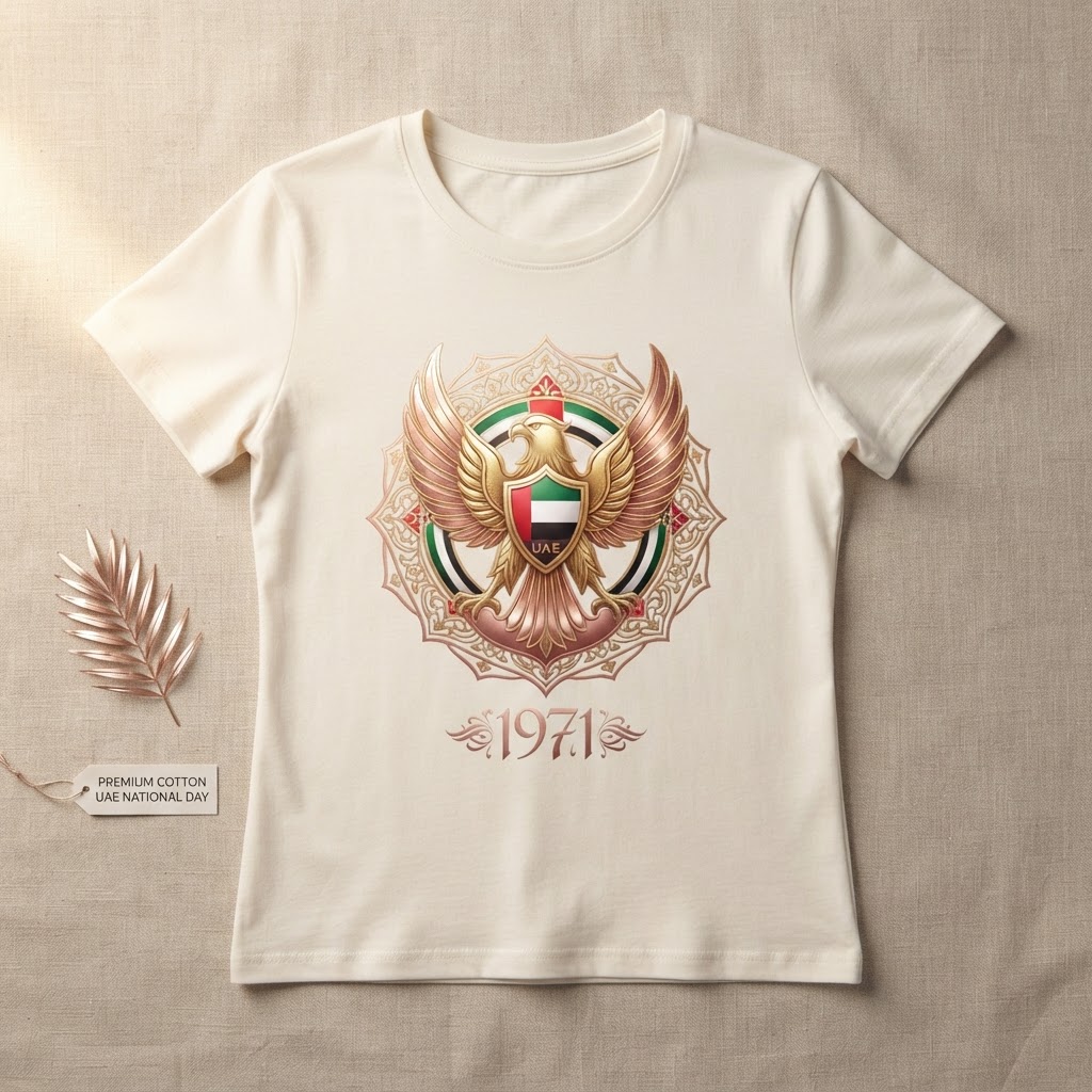 UAE National Day Tee — Graphic — Front Graphic