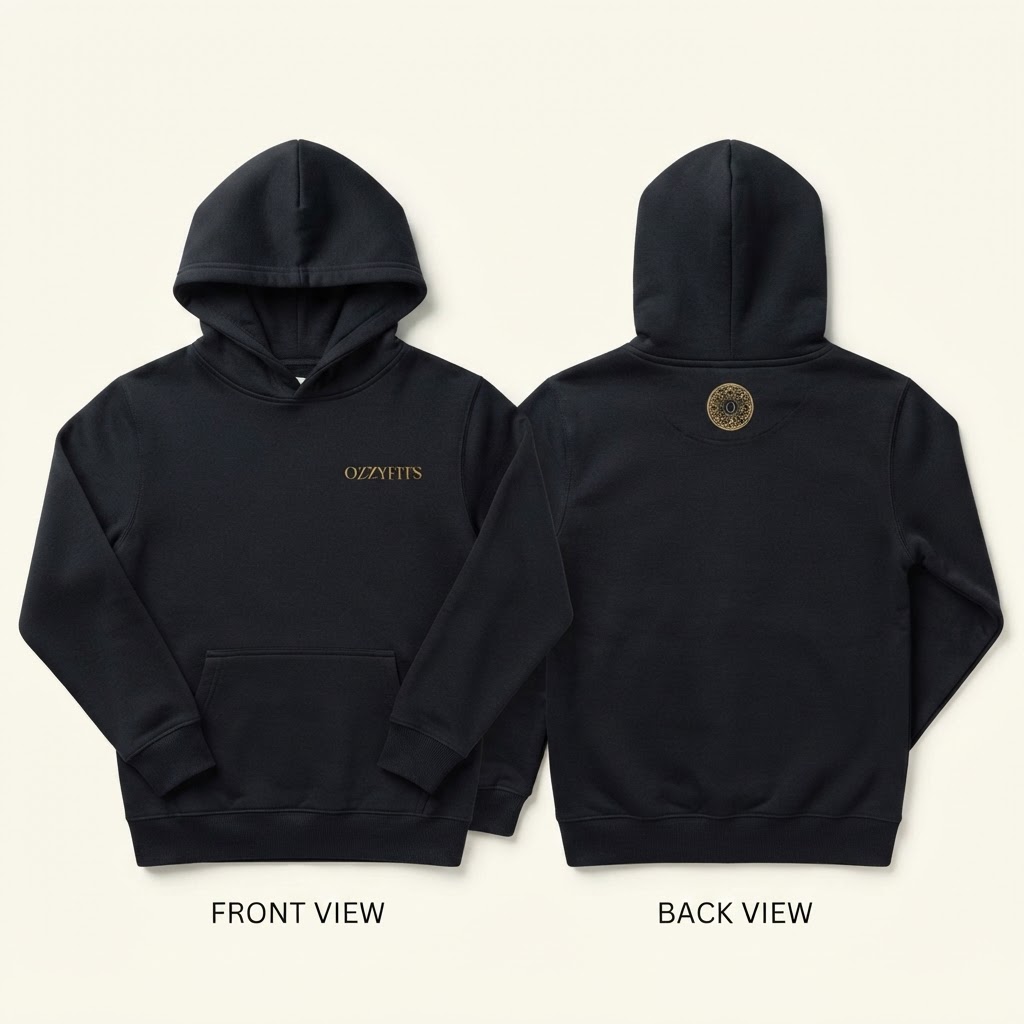 Thunder Hoodie in Black