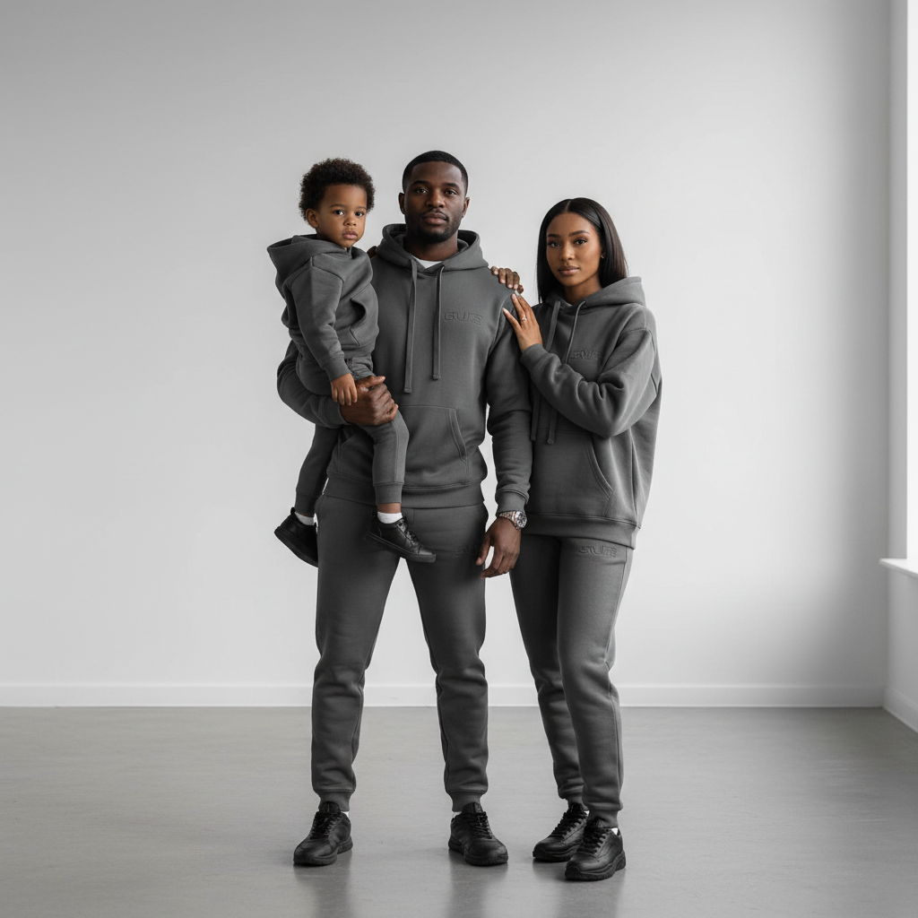 The Classic Trio in Charcoal