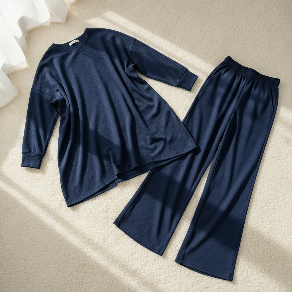Unity Activewear Matching Set in Royal Navy