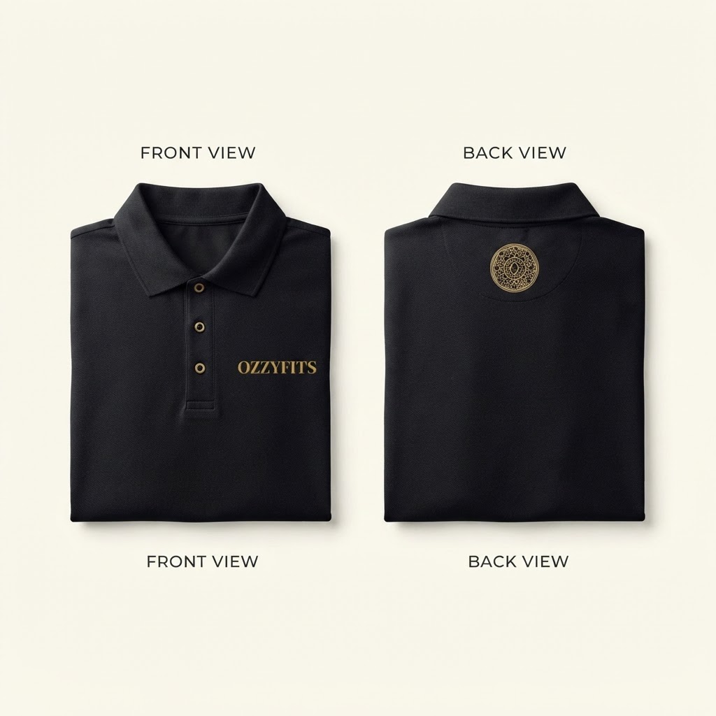 Executive Polo in Black