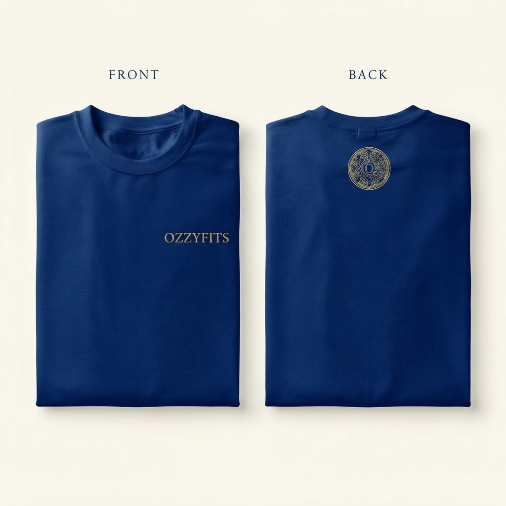 Essential Crew Tee in Royal Blue