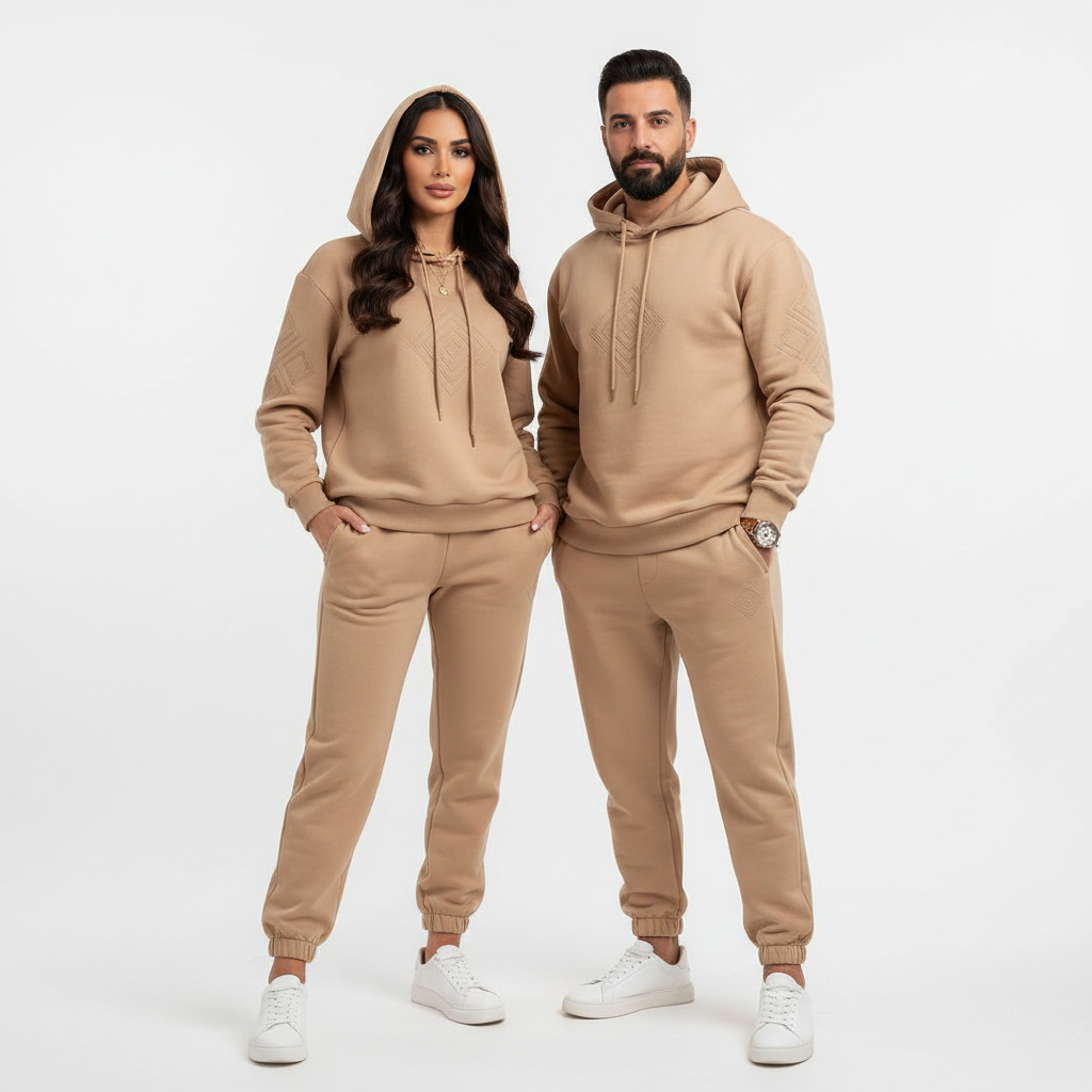 The Couple Set in Desert Sand