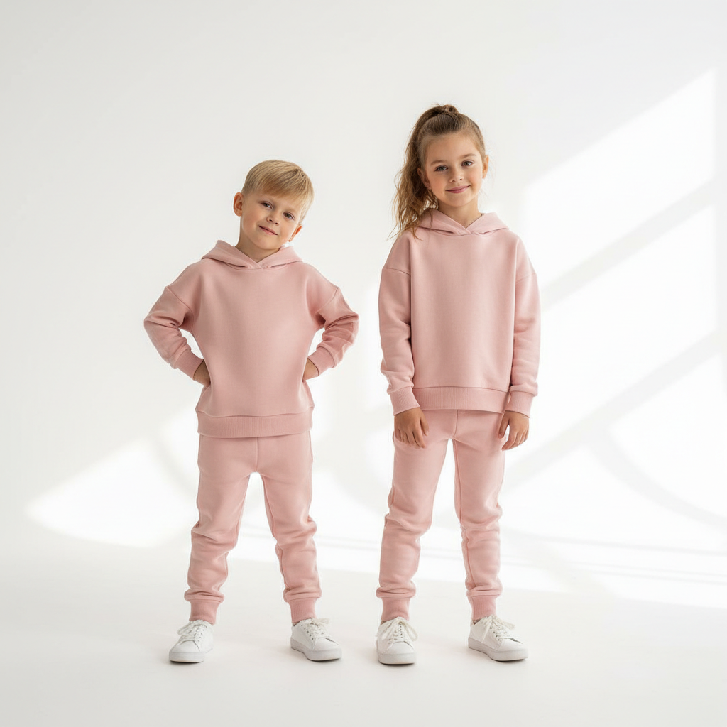 Little Ones Set in Blush Pink