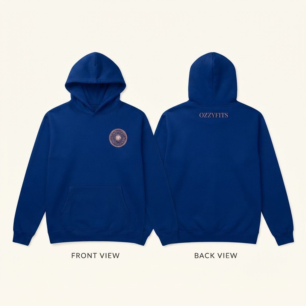 Aura Hoodie in Royal Blue