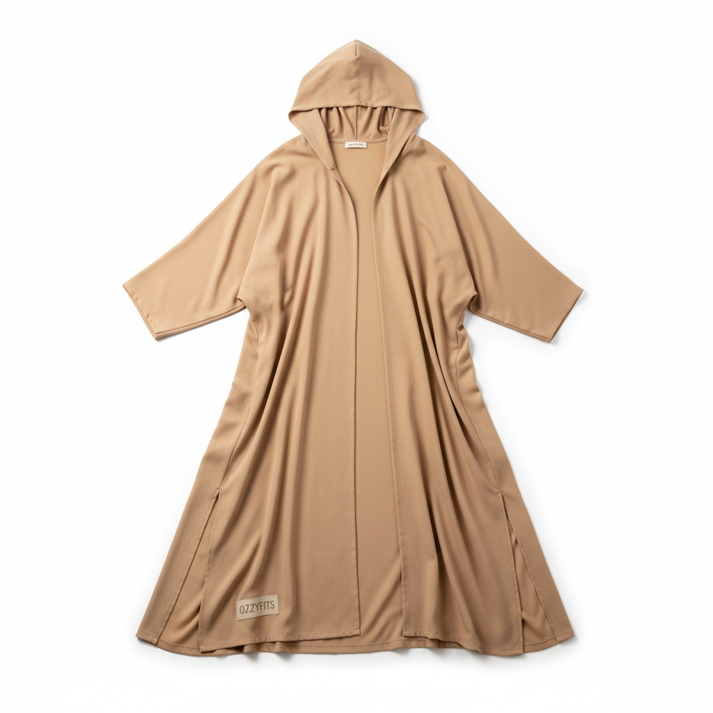 Cloud Hooded Abaya