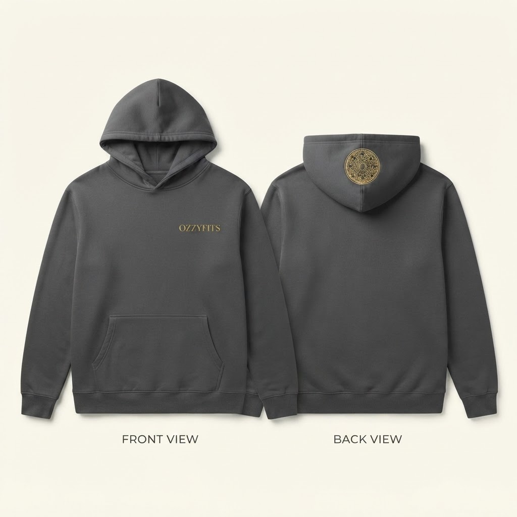 Vault Hoodie in Charcoal