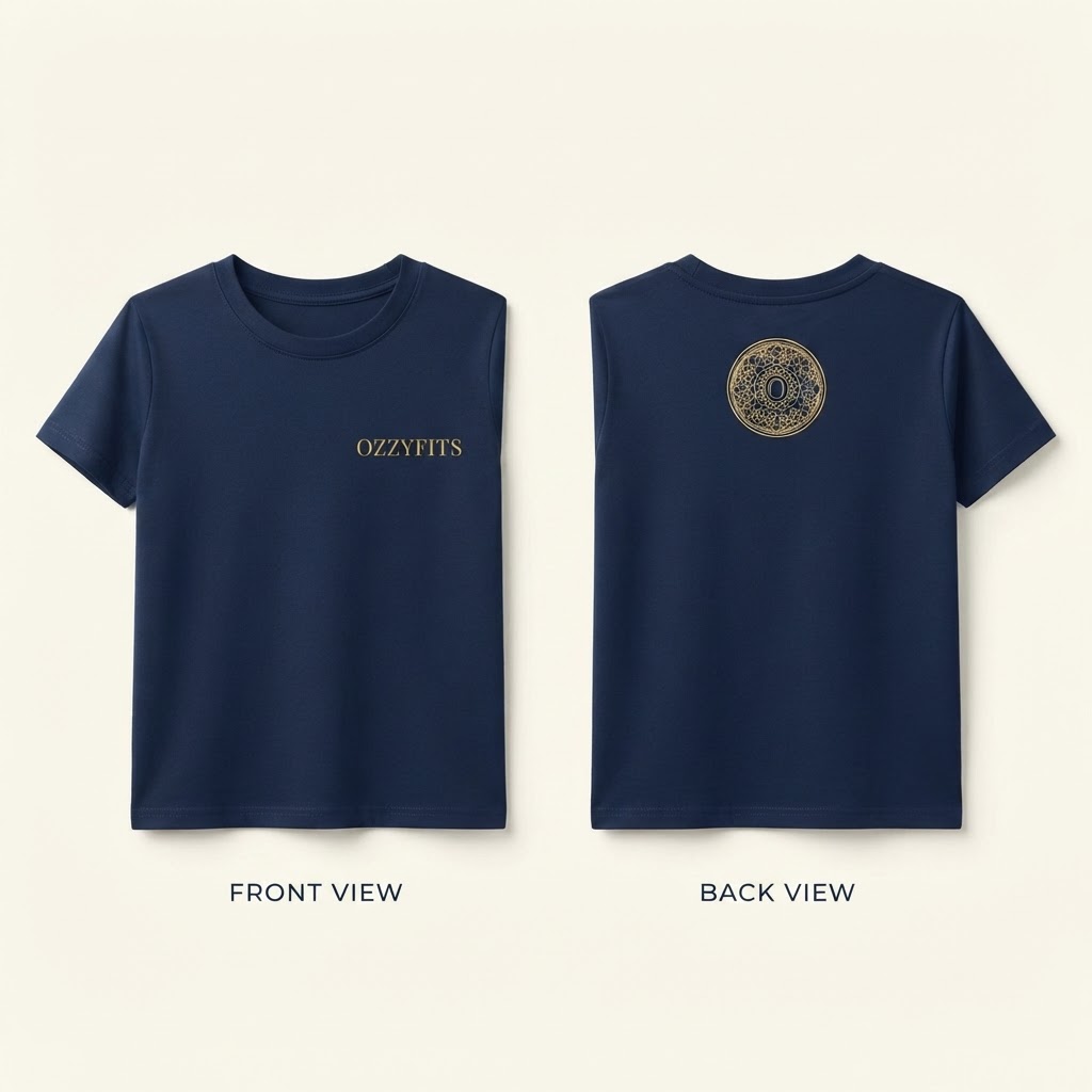 Explorer Crew Tee in Navy