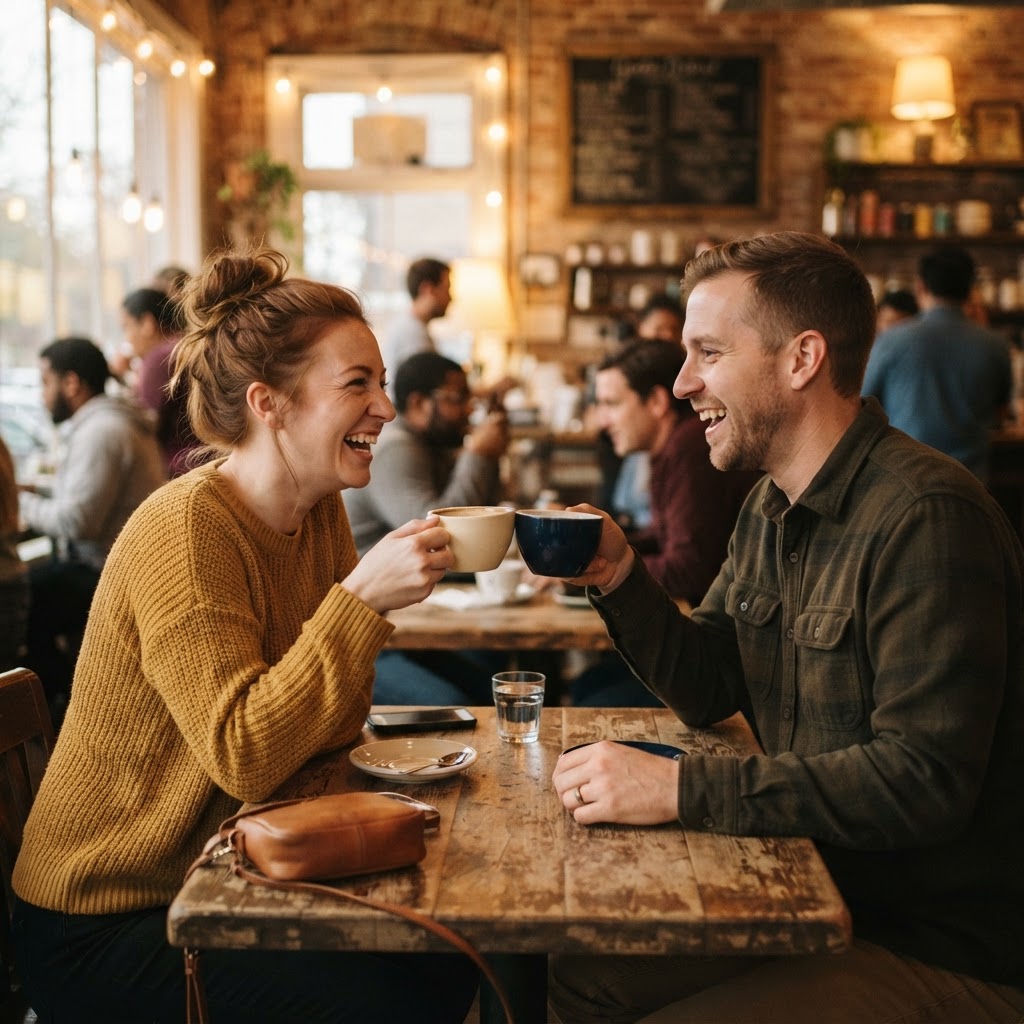 Scene 5 — The Meeting (real connection)