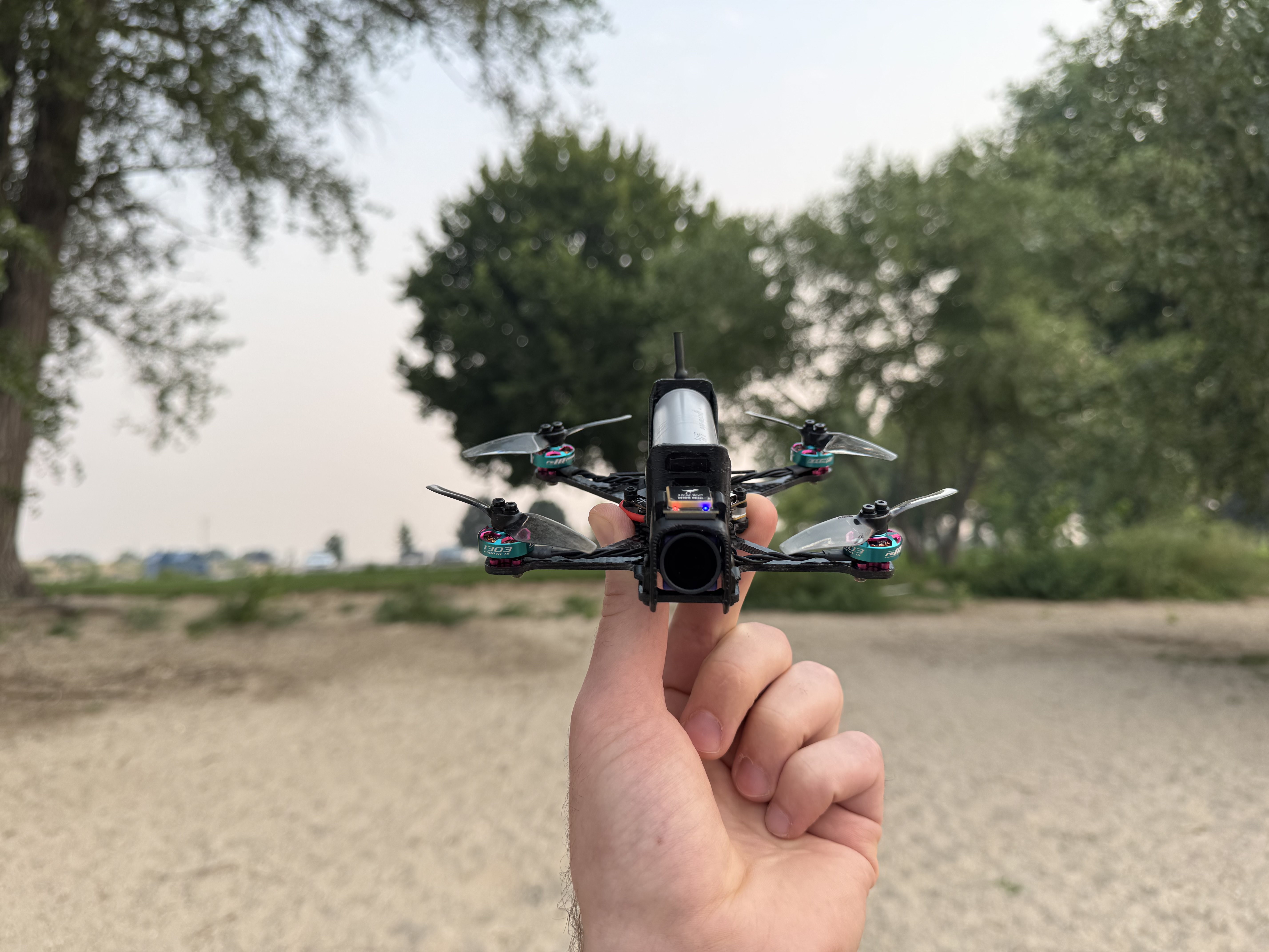 Swift CF 3-inch lithium-ion FPV drone