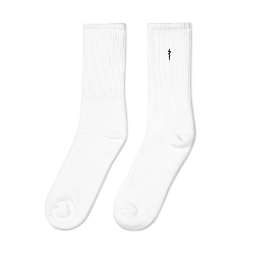 SWNY Embroidered Crew Socks
