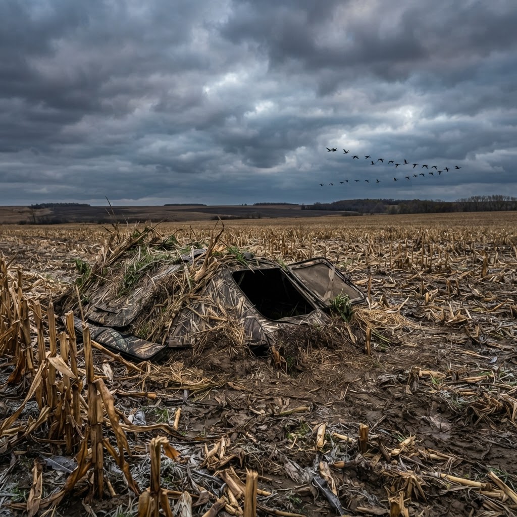How Wind Direction Dictates Your Waterfowl Blind Placement
