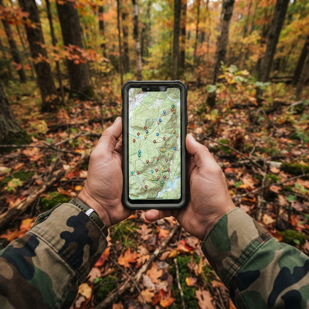Digital Scouting Efficiency: Organizing Your Field Gear with BHH Interactive Maps