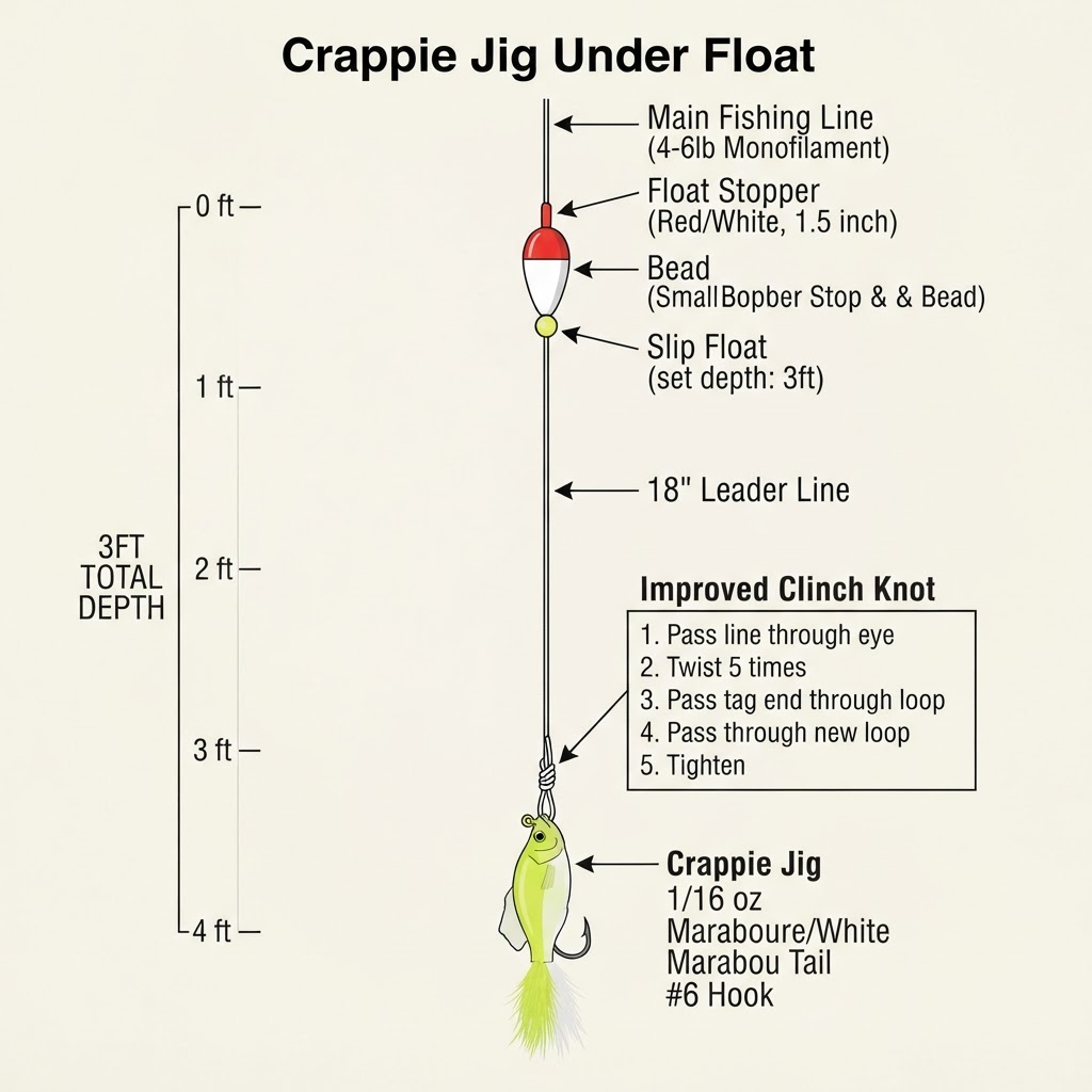 Crappie Jig Under Float
