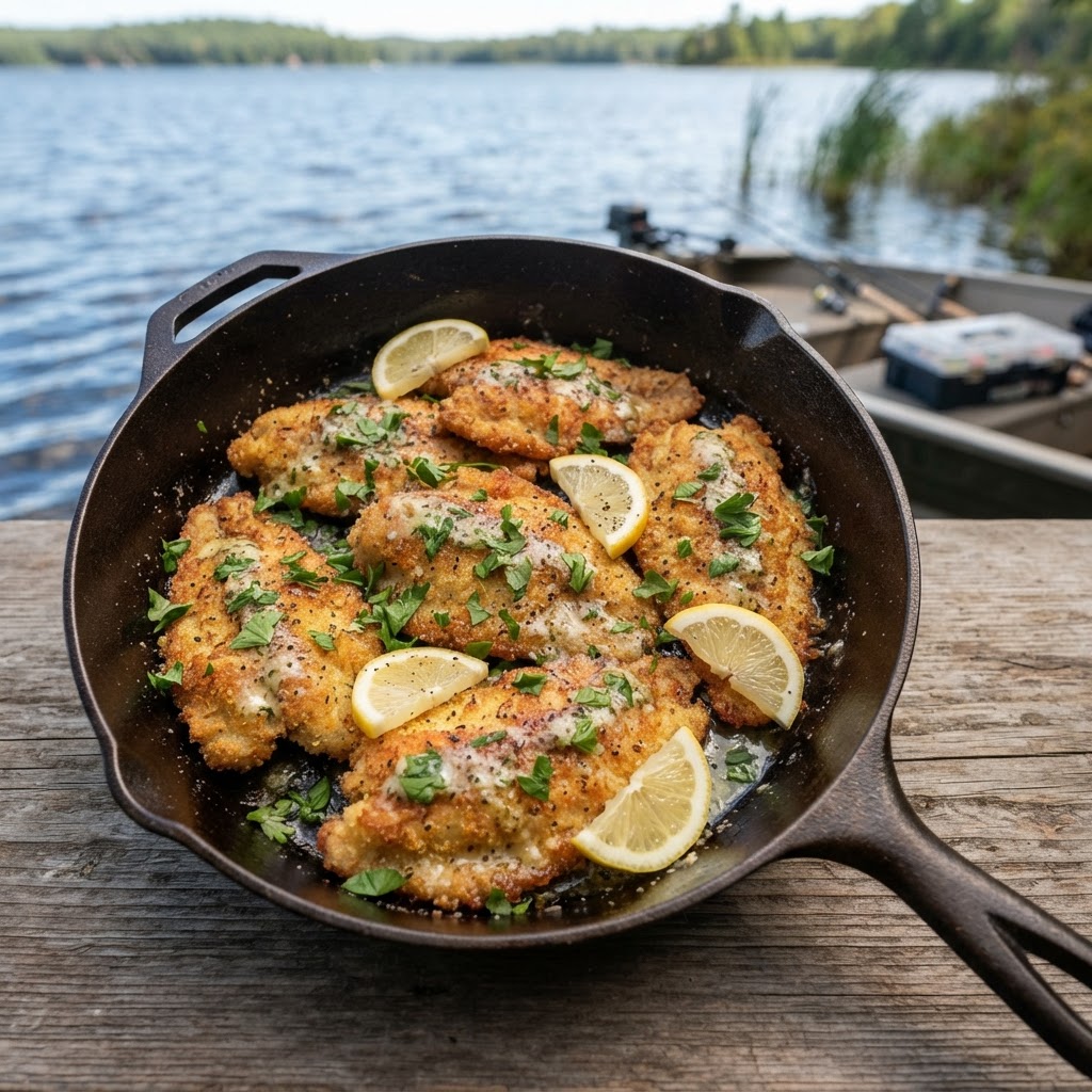 Sun-Kissed Bluegill: A Zesty Lemon-Herb Preparation