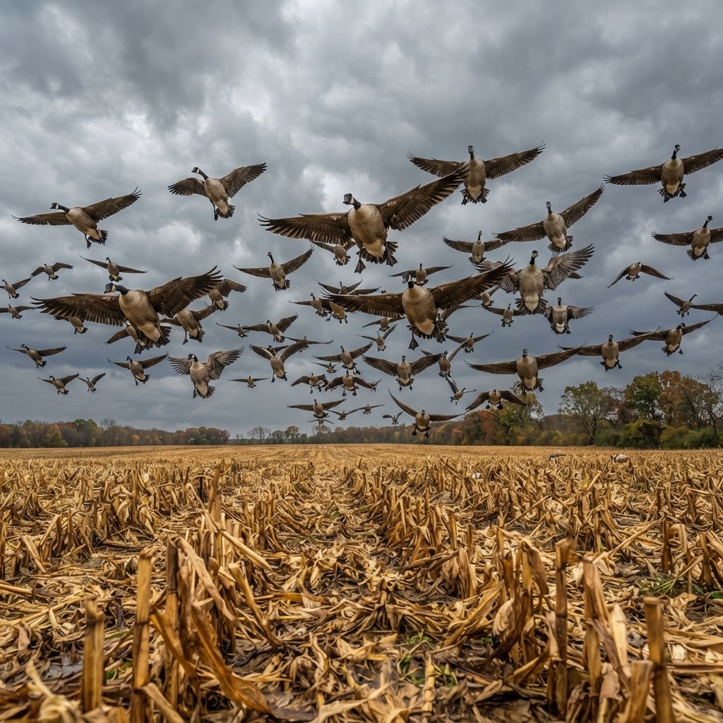 Field Hunting Canada Geese: Spreads, Motion, and Concealment