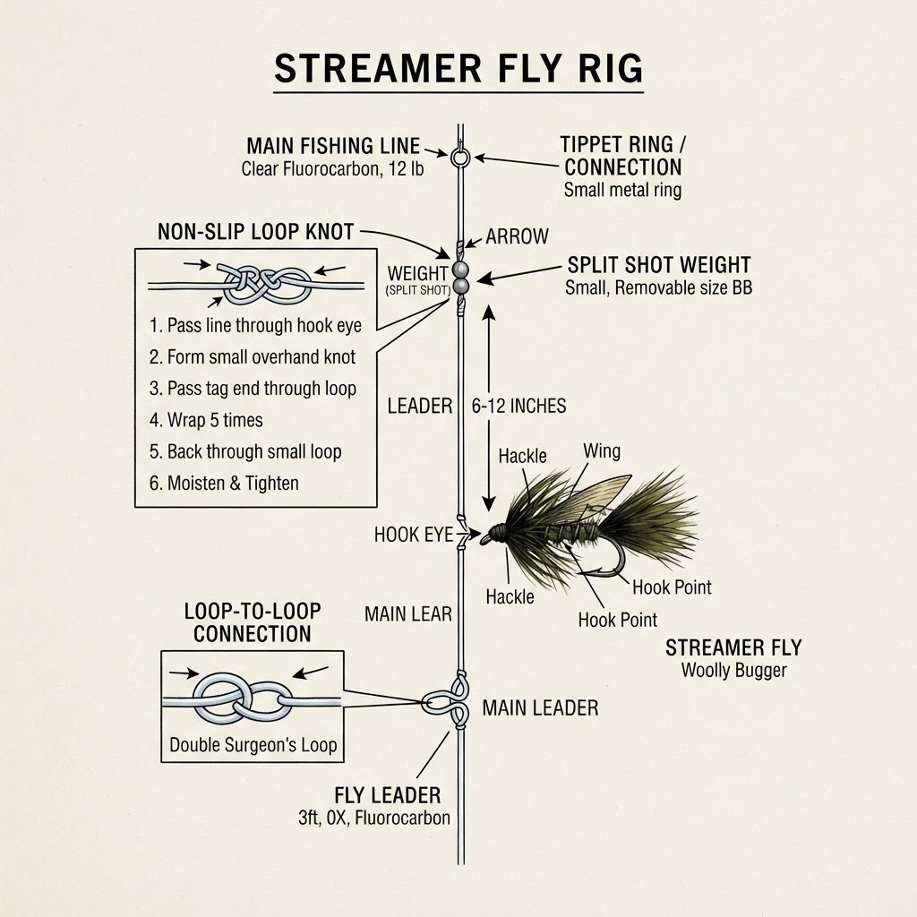 Streamer Fly Rig