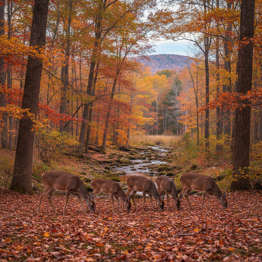 How Temperature Drops Trigger Daytime Deer Movement