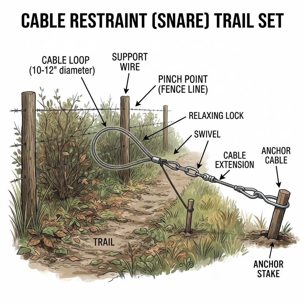 Cable Restraint (Trail Set)
