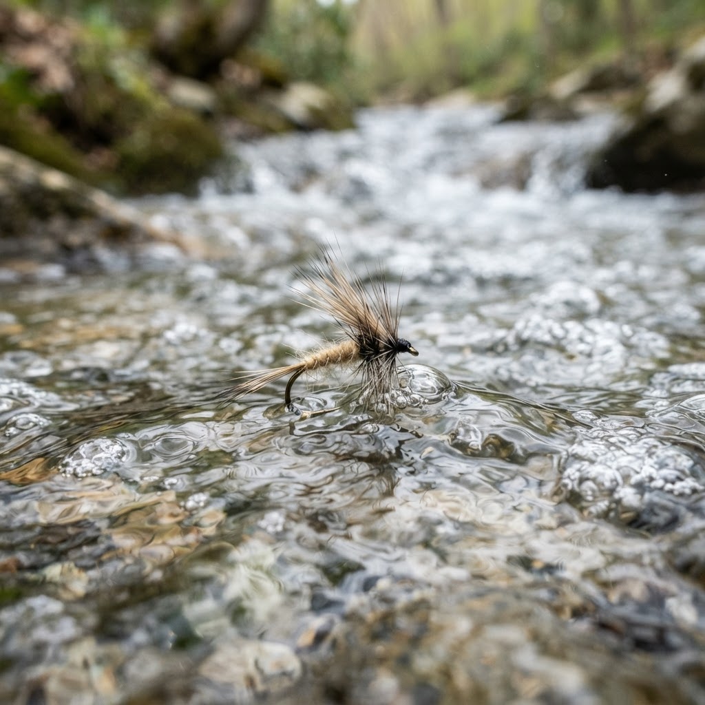 Surface Tension: Mastering Dry Fly Presentations on Running Water