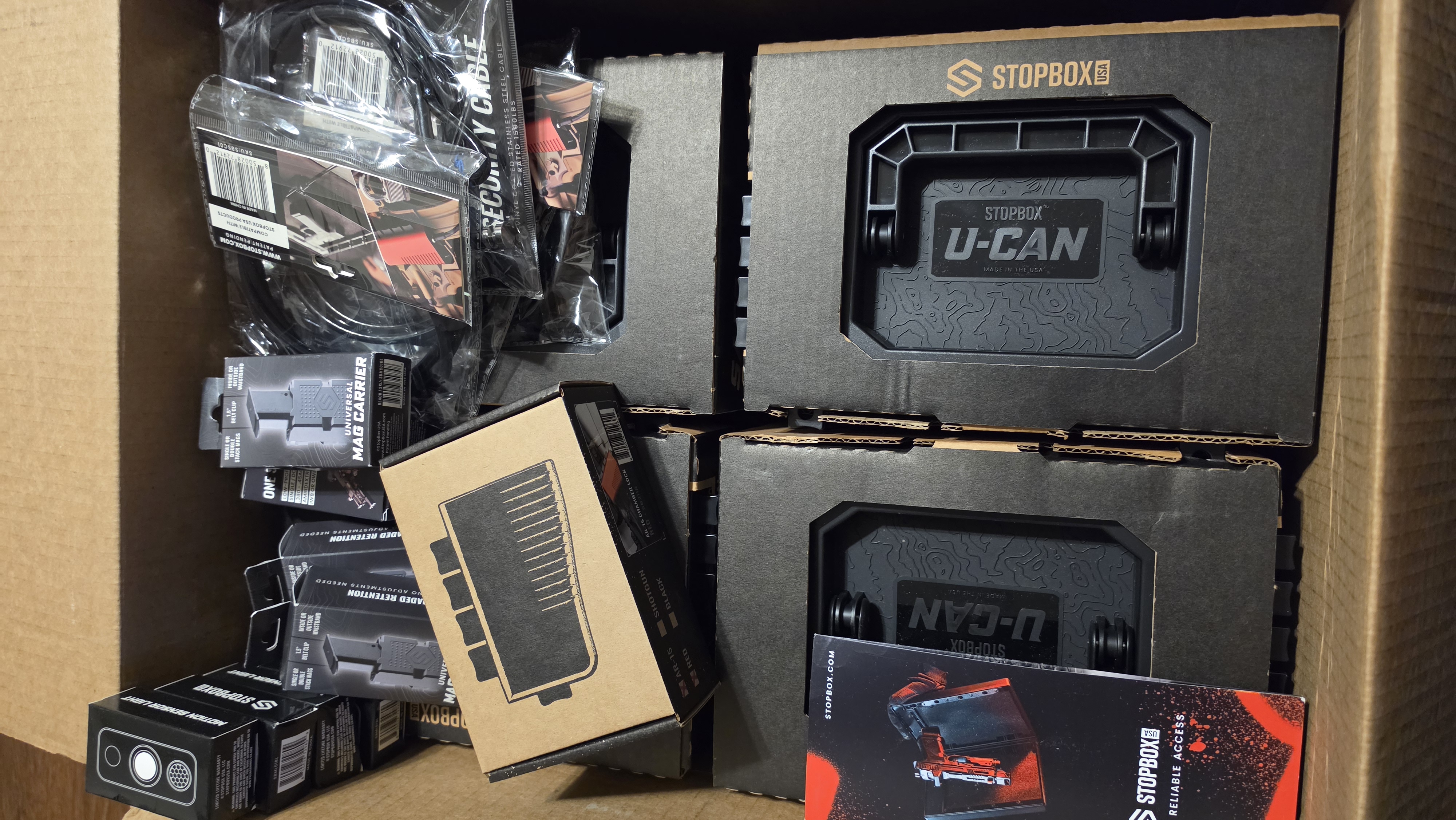 Big StopBox delivery day at Buckeye Hunter Hub
