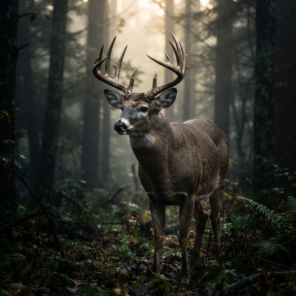 Whitetail Buck Collectible Art: The Heritage of the Big Woods Monarch