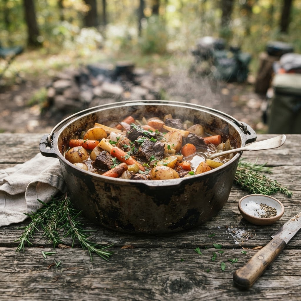 The Ultimate Slow-Roasted Bear Pot Roast: A Foraged Feast