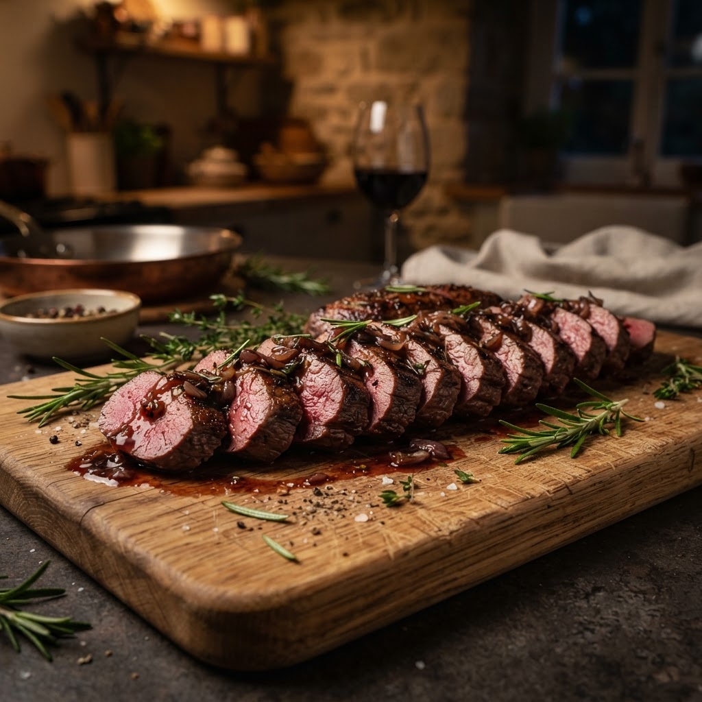 Mastering Venison Backstrap with a Red Wine Reduction