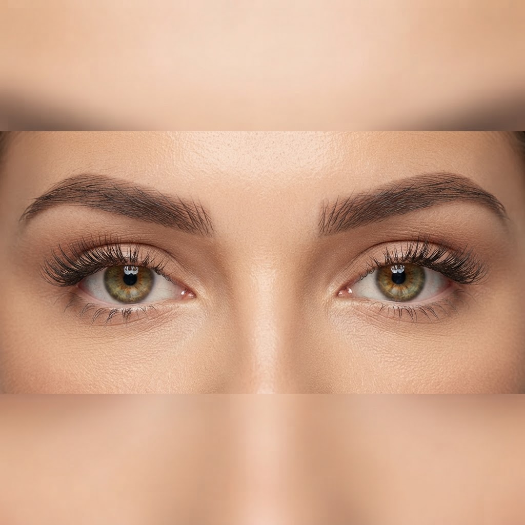 Lash lift and tint